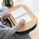 テーブルクッション 天板 木目 おしゃれ 北欧 クッション ウレタン 膝置き ひざ掛け 簡易デスク テーブル タイピンク ノートパソコン タブレット 使いやすい 【納期A】【toh-385190】