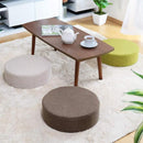 クッション 直径40cm 座布団 フロアクッション 座椅子 ウレタン 低反発 高反発 フロアマット オットマン 足置き 円 丸 おしゃれ インテリア 北欧 デザイン 【納期A】【toh-385193】