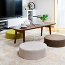 クッション 直径40cm 座布団 フロアクッション 座椅子 ウレタン 低反発 高反発 フロアマット オットマン 足置き 円 丸 おしゃれ インテリア 北欧 デザイン 【納期A】【toh-385193】