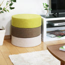 クッション 直径40cm 座布団 フロアクッション 座椅子 ウレタン 低反発 高反発 フロアマット オットマン 足置き 円 丸 おしゃれ インテリア 北欧 デザイン 【納期A】【toh-385193】