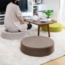 クッション 直径50cm 座布団 円形 丸型 おしゃれ フロアクッション 座椅子 オットマン 足置き ウレタン 低反発 フロアマット インテリア 北欧 デザイン 【納期A】【toh-385196】