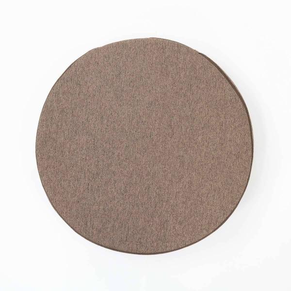 クッション 直径50cm 座布団 円形 丸型 おしゃれ フロアクッション 座椅子 オットマン 足置き ウレタン 低反発 フロアマット インテリア 北欧 デザイン 【納期A】【toh-385196】