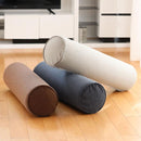 クッション 円柱型 抱きまくら 抱き枕 円柱形 ウレタン 成型 へたりにくい 耐久性 弾力 クッション性 カバー 取り外し 洗える ウォッシャブル 腰当て 膝上 【納期A】【toh-385199】