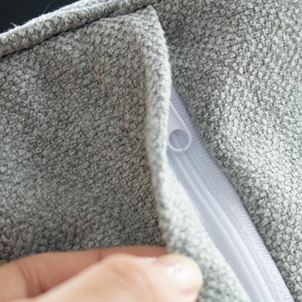 クッションカバー カバーのみ 円柱型 抱きまくら 抱き枕 気持ちいい 洗える ウォッシャブル 座布団 ふとん 敷布団 掛け布団 コンパクト 収納 省スペース 【納期A】【toh-385204】