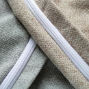 クッションカバー カバーのみ 円柱型 抱きまくら 抱き枕 気持ちいい 洗える ウォッシャブル 座布団 ふとん 敷布団 掛け布団 コンパクト 収納 省スペース 【納期A】【toh-385204】