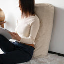 クッションカバー カバーのみ 円柱型 抱きまくら 抱き枕 気持ちいい 洗える ウォッシャブル 座布団 ふとん 敷布団 掛け布団 コンパクト 収納 省スペース 【納期A】【toh-385204】