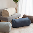 クッションカバー カバーのみ 円柱型 抱きまくら 抱き枕 気持ちいい 洗える ウォッシャブル 座布団 ふとん 敷布団 掛け布団 コンパクト 収納 省スペース 【納期A】【toh-385204】