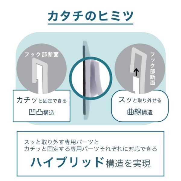 浴室用 フック ウォールラック マグネット 磁石 便利 浮かせる 乾燥 カビ対策 シャンプー用 コンディショナー用 リンス用 ボディソープ用 日本製 ボトル別売 【納期A】【toh-389636】