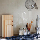 まな板 自立式 立つ スタンド 真名板 木 木製 おしゃれ 俎板 ヒノキ 桧 檜 日本製 国産 24×39cm Lサイズ 【納期A】【toh-389707】