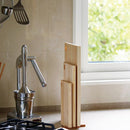 まな板 自立式 立つ スタンド 真名板 木 木製 おしゃれ 俎板 ヒノキ 桧 檜 日本製 国産 24×39cm Lサイズ 【納期A】【toh-389707】