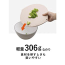 まな板 円形 丸型 円型 丸形 丸い 真名板 俎板 カットボード 使いやすい 抗菌 食器洗浄機対応 滑り止め すべり止め 軽量 軽い 省スペース 日本製 【納期A】【toh-391010】