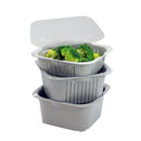 ザルセット 抗菌 ザル バット 水切り 電子レンジ対応 使える 浅ザル 深ザル バッド 蓋 ふた フタ コンパクト収納 省スペース 蒸し料理 日本製 【納期A】【toh-391015】