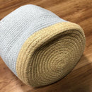 プランターカバー 鉢カバー 7号 8号 サイズ対応 ロープ おしゃれ ナチュラル かわいい 観葉植物 インテリアグリーン フローリング傷防止 カジュアル カフェ風 【納期A】【toh-394675】