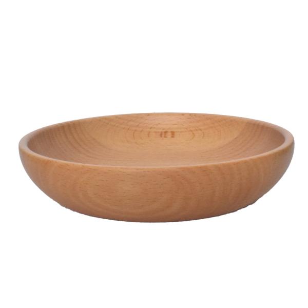 皿 木製 食器 お皿 ボウル プレート お椀 直径15cm おしゃれ 北欧 ナチュラル カフェ風 カントリー 天然木 円形 丸型 おかず皿 プレート 割れにくい 安全 安心 【納期A】【toh-396133】