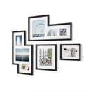 フォトフレーム 写真立て 壁掛け ウォールディスプレイ 壁面 おしゃれ スタイリッシュ 北欧 縦向き 横向き デザイン アートフレーム 額縁 umbra アンブラ 【納期A】【toh-396300】