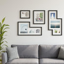 フォトフレーム 写真立て 壁掛け ウォールディスプレイ 壁面 おしゃれ スタイリッシュ 北欧 縦向き 横向き デザイン アートフレーム 額縁 umbra アンブラ 【納期A】【toh-396300】