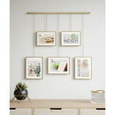 フォトフレーム 吊り下げ 壁掛け ウォールディスプレイ 壁面 写真立て おしゃれ スタイリッシュ 北欧 アートフレーム 額縁 umbra アンブラ 【納期A】【toh-396306】