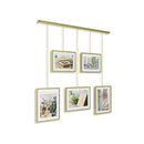 フォトフレーム 吊り下げ 壁掛け ウォールディスプレイ 壁面 写真立て おしゃれ スタイリッシュ 北欧 アートフレーム 額縁 umbra アンブラ 【納期A】【toh-396306】