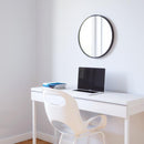 ウォールミラー 鏡 壁掛け 壁面 円形 丸型 大きい サイズ 大型 おしゃれ スタイリッシュ 玄関 洗面所 リビング 寝室 オフィス umbra アンブラ 【納期A】【toh-396311】