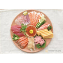 大皿 プレート 平たい 平ら 木製 食器 お皿 直径29cm 約30cm おしゃれ 北欧 ナチュラル カフェ風 カントリー 天然木 円形 丸型 フラット 割れにくい 安全 安心 【納期A】【toh-396711】