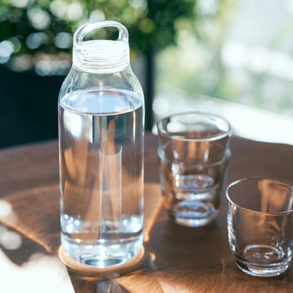 ウォーターボトル 950ml タンブラー ふた付き 蓋 取っ手 持ち手 おしゃれ 水筒 透明 クリア 中身が見える ジム 運動 トレーニング 散歩 オフィス キントー 【納期A】【toh-396882】