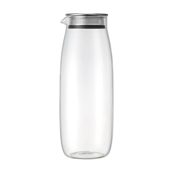 ウォーターカラフェ 1.1L 水差し ピッチャー ウォーターボトル 水 麦茶 お茶 入れ物 容器 グラス おしゃれ スタイリッシュ カフェ風 耐熱ガラス キントー 【納期A】【toh-398247】