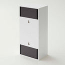 マスクケース 置き型 スタンド ラック 壁掛け マグネット 磁石 おしゃれ スタイリッシュ マスク入れ ホルダー ツーウェイ立体マスク収納ケース タワー 山崎実業 【納期A】【toh-399181】