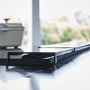 排気口カバー 伸縮排気口カバー 伸縮式 サイズ調整 シンプル おしゃれ 便利 白 ホワイト 黒 ブラック コンロ奥 山崎実業 TOWER タワー 【納期A】【toh-399569】