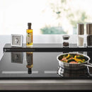 排気口カバー 伸縮排気口カバー 伸縮式 サイズ調整 シンプル おしゃれ 便利 白 ホワイト 黒 ブラック コンロ奥 山崎実業 TOWER タワー 【納期A】【toh-399569】