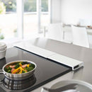 排気口カバー 伸縮排気口カバー 伸縮式 サイズ調整 シンプル おしゃれ 便利 白 ホワイト 黒 ブラック コンロ奥 山崎実業 TOWER タワー 【納期A】【toh-399569】