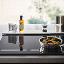 排気口カバー 伸縮排気口カバー 伸縮式 サイズ調整 シンプル おしゃれ 便利 白 ホワイト 黒 ブラック コンロ奥 山崎実業 TOWER タワー 【納期A】【toh-399569】