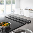 排気口カバー 伸縮排気口カバー 伸縮式 サイズ調整 シンプル おしゃれ 便利 白 ホワイト 黒 ブラック コンロ奥 山崎実業 TOWER タワー 【納期A】【toh-399569】