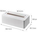 ティッシュケース 磁石 マグネット式 ティッシュカバー おしゃれ 便利 冷蔵庫横 ホワイト ブラック 白 黒 マグネットティッシュケース ハイタイプ 山崎実業 【納期A】【toh-402044】