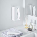 ティッシュケース 磁石 マグネット式 ティッシュカバー おしゃれ 便利 冷蔵庫横 ホワイト ブラック 白 黒 マグネットティッシュケース ハイタイプ 山崎実業 【納期A】【toh-402044】