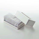 ティッシュケース マグネット式 磁石 ティッシュカバー ホルダー おしゃれ 便利 キッチン 冷蔵庫横 白 黒 マグネットティッシュケース ハイタイプ 山崎実業 【納期A】【toh-402046】