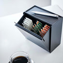 ウォールラック ウォールキャブネット 小物入れ 収納 マグネット式 磁石 冷蔵庫横 キッチン 整理 仕切り マグネットインスタントスティックホルダー 山崎実業 【納期A】【toh-402751】