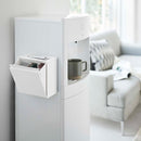 ウォールラック ウォールキャブネット 小物入れ 収納 マグネット式 磁石 冷蔵庫横 キッチン 整理 仕切り マグネットインスタントスティックホルダー 山崎実業 【納期A】【toh-402751】