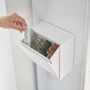 ウォールラック ウォールキャブネット 小物入れ 収納 マグネット式 磁石 冷蔵庫横 キッチン 整理 仕切り マグネットインスタントスティックホルダー 山崎実業 【納期A】【toh-402751】