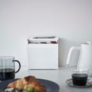 ウォールラック ウォールキャブネット 小物入れ 収納 マグネット式 磁石 冷蔵庫横 キッチン 整理 仕切り マグネットインスタントスティックホルダー 山崎実業 【納期A】【toh-402751】