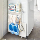 ランドリー 収納 ラック 洗濯機取り付け シンプル 山崎実業 【納期A】【toh-4903208033091】