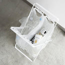 ごみ箱 折りたたみ シンプル 簡易 キッチン 玄関 レジ袋スタンド ホルダー 山崎実業 【納期A】【toh-4903208034890】