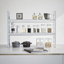 調味料置き台 キッチンラック 収納 棚 小物置き場 シェルフ 白 ホワイト 山崎実業 【納期A】【toh-4903208034906】