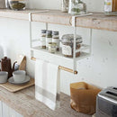 戸棚下ラック キッチンタオルハンガー 収納 山崎実業 【納期A】【toh-4903208034982】