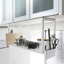 戸棚下シェルフ 大型 大きい おしゃれ シンプル 白 キッチン収納ラック 山崎実業 【納期A】【toh-4903208035316】