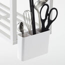 戸棚下シェルフ 大型 大きい おしゃれ シンプル 白 キッチン収納ラック 山崎実業 【納期A】【toh-4903208035316】