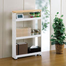 隙間収納 約 13cm 幅 隙間収納ラック 棚 洗面所 キッチン トイレ 隙間 すき間収納 スリムラック スキマ収納 収納棚 キャスター 移動 便利 ワゴン シンプル 天板 【納期A】【toh-4962191013244】