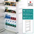 すき間収納 ラック 5段 隙間 ワゴン キャスター おしゃれ キッチン 洗面所 隙間収納 収納棚 キッチン収納 ワゴン ランドリー リビング 小物収納 ペットボトル 【納期A】【toh-4962191013251】