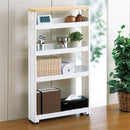 すき間収納 ラック 5段 隙間 ワゴン キャスター おしゃれ キッチン 洗面所 隙間収納 収納棚 キッチン収納 ワゴン ランドリー リビング 小物収納 ペットボトル 【納期A】【toh-4962191013251】