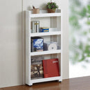 隙間収納ラック 10cm 隙間収納 棚 洗面所 キッチン 隙間 ラック すき間収納 スリムラック すき間ラック キャスター付き 移動 便利 ワゴン シンプル ペットボトル 【納期A】【toh-4962191013770】