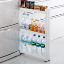 隙間ラック スリム ワイド 幅広 キッチン収納 ワゴン オープンラック 3段 キャスター付き 収納ワゴン すき間収納 隙間収納 ペットボトル 小物 収納棚 移動 便利 【納期A】【toh-4962191013787】